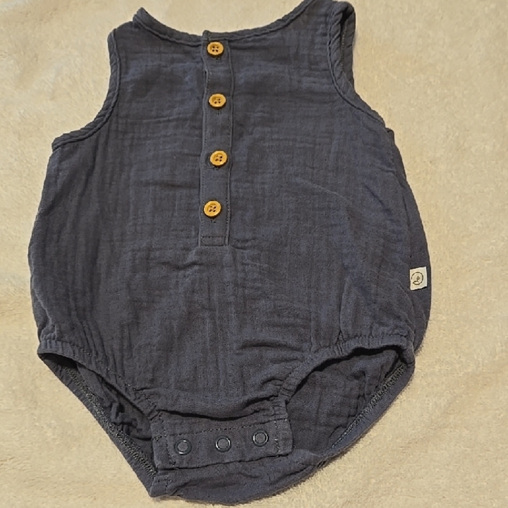 Carter's Navy Blue One Piece 3 Month